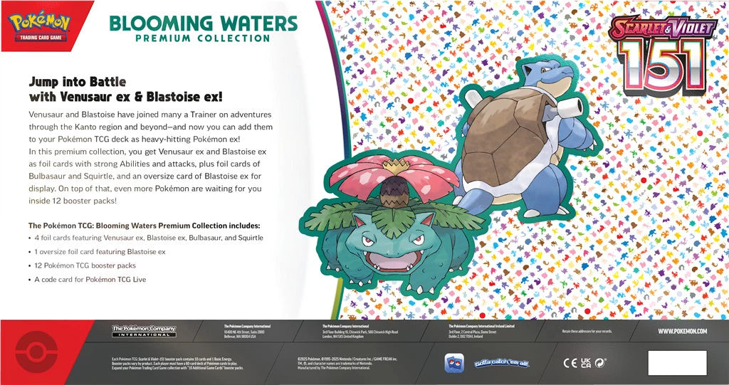 Pokemon – 151 Blooming Waters Premium Collection Box